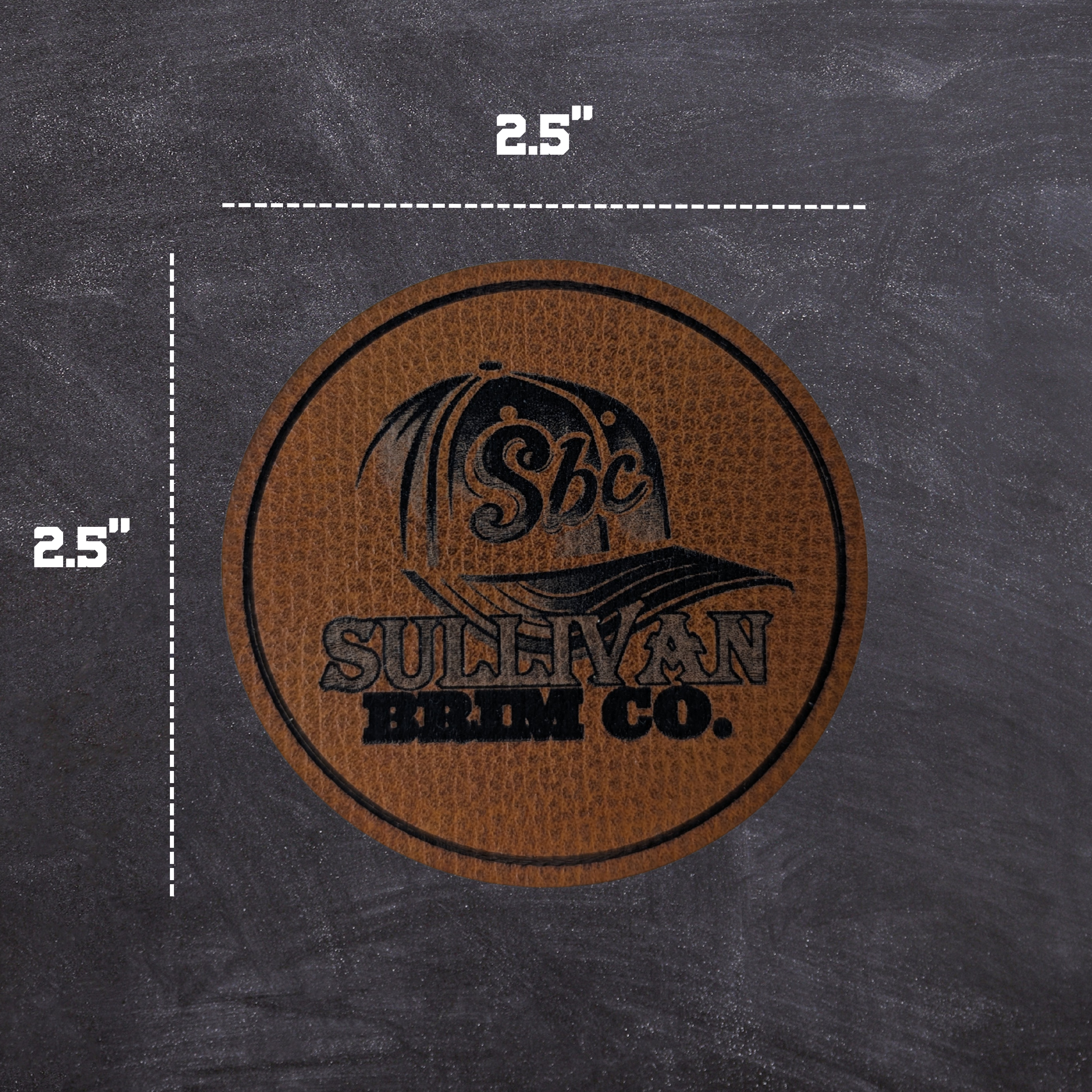 Custom 2" Leatherette Patches