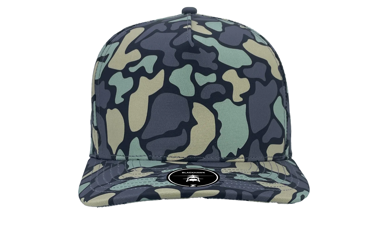 Blackhawk Style - 5 Panel Premium Hats