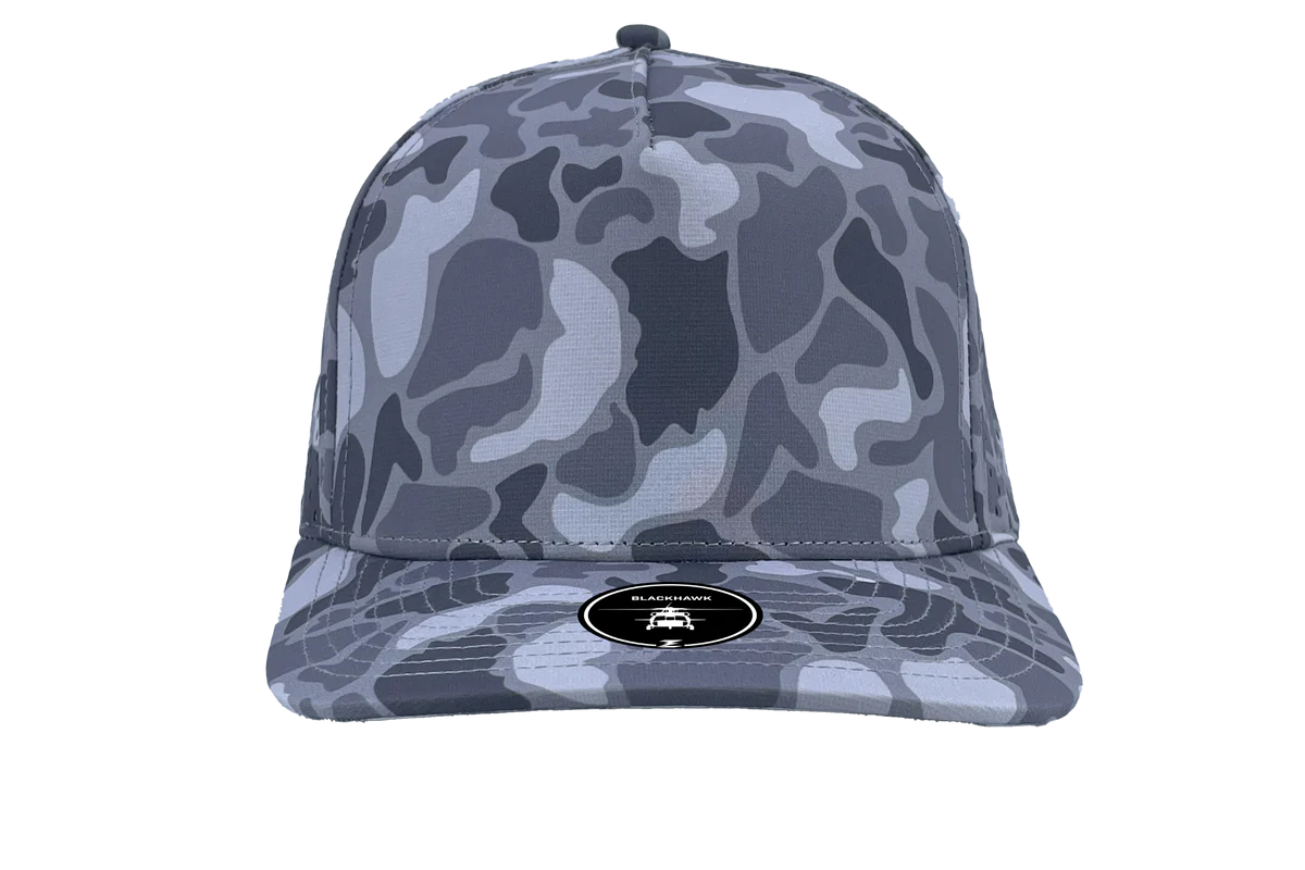 Blackhawk Style - 5 Panel Premium Hats