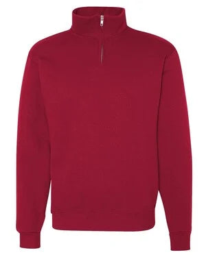 Jerzees 995M NuBlend Quarter-Zip Fleece Pullover