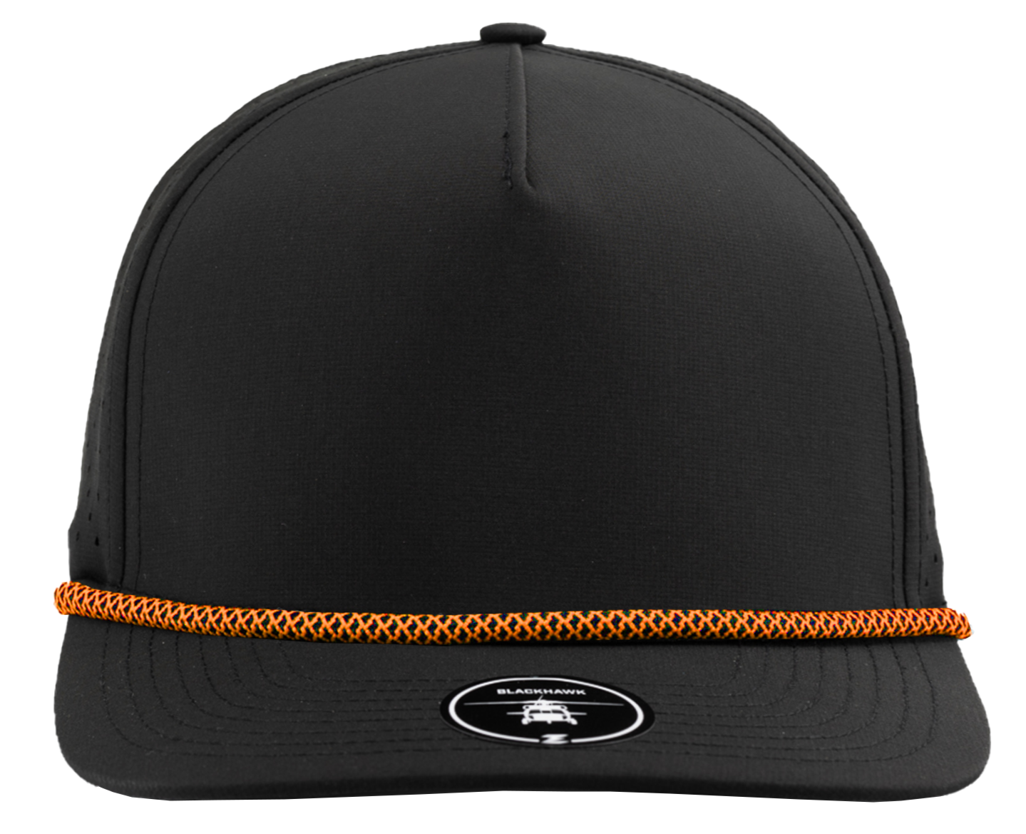 Customized ZAPPED HEADWEAR - 5 Panel Medium Profile Snapback w/ Rope -