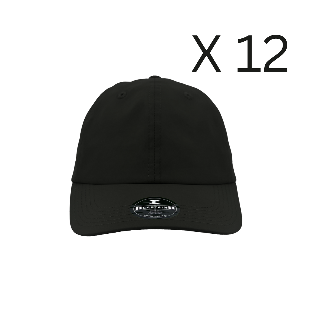 12 Captain - 6 Panel Hat Unstructured (Dad Cap)