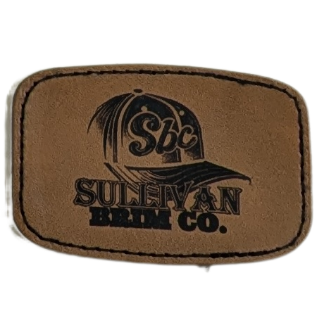 Laser Etched Leather Patches