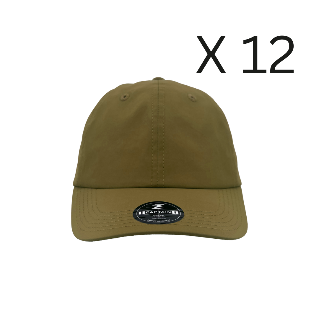 12 Captain - 6 Panel Hat Unstructured (Dad Cap)