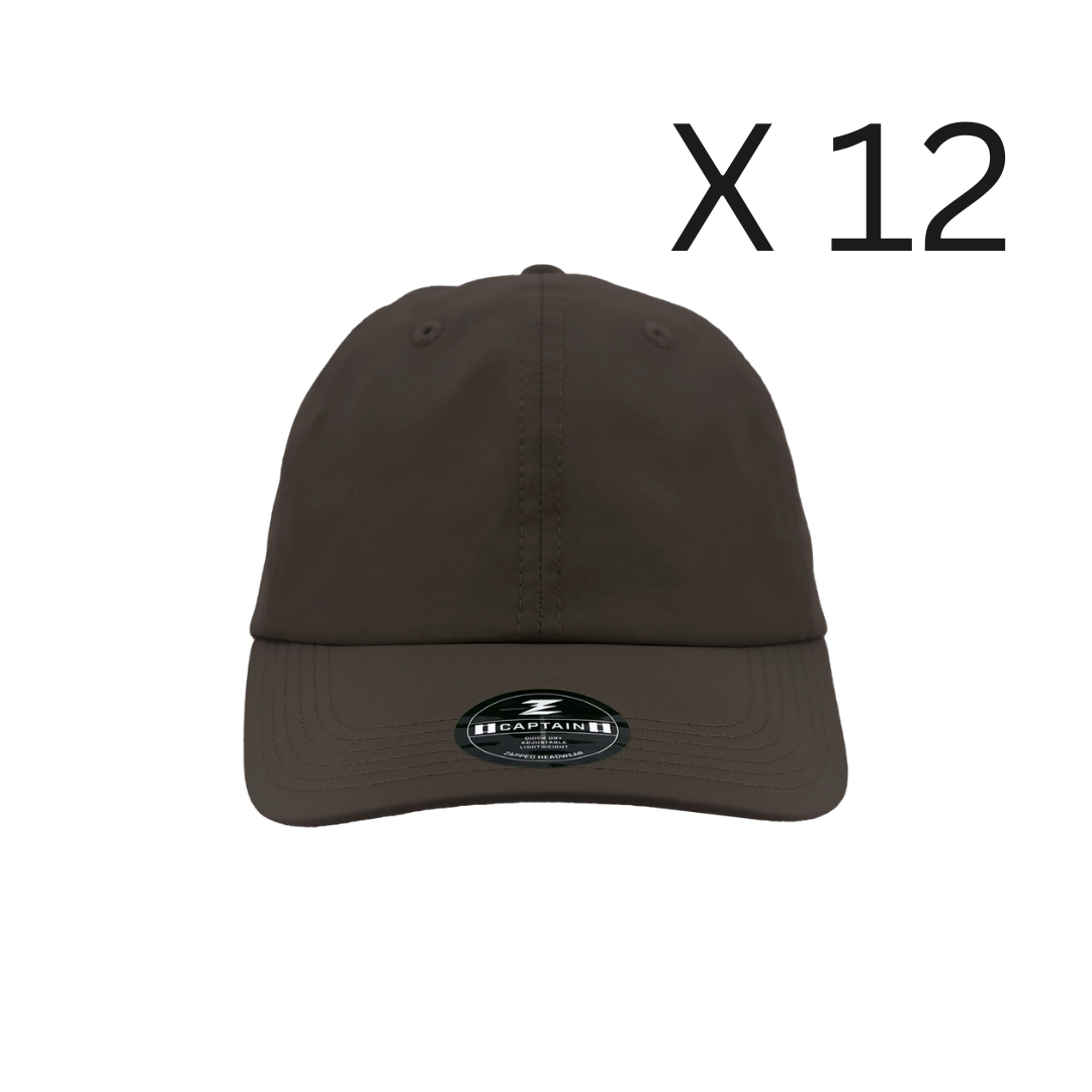 12 Captain - 6 Panel Hat Unstructured (Dad Cap)