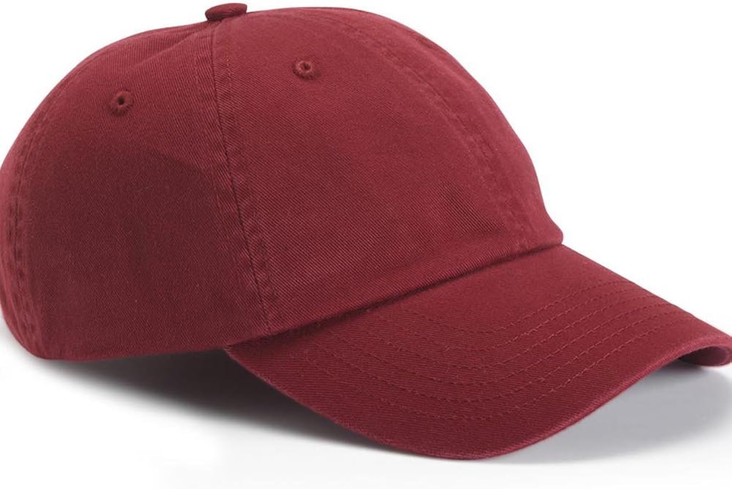 Custom Valucap VC300A Dad Hat – Personalized Unstructured Cap - maroon