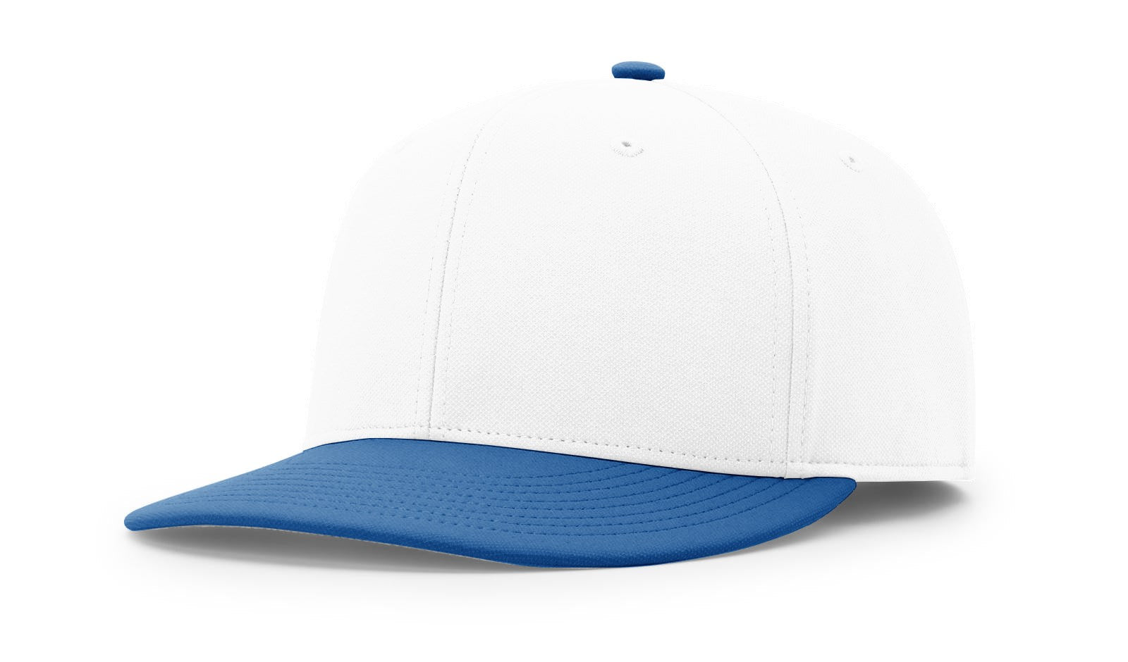 Customized Richardson 675 Score R-Flex Snapback Hat - White/Red / SM