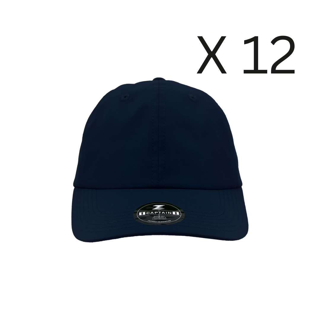 12 Captain - 6 Panel Hat Unstructured (Dad Cap)