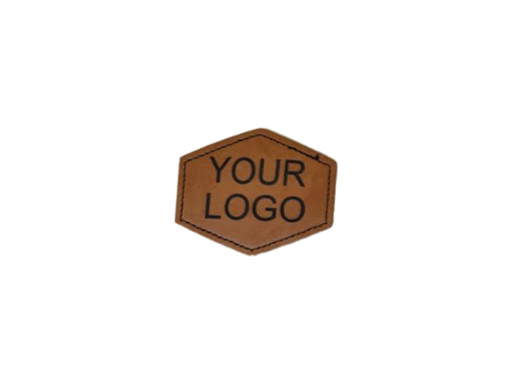 Laser Etched Leather Patches