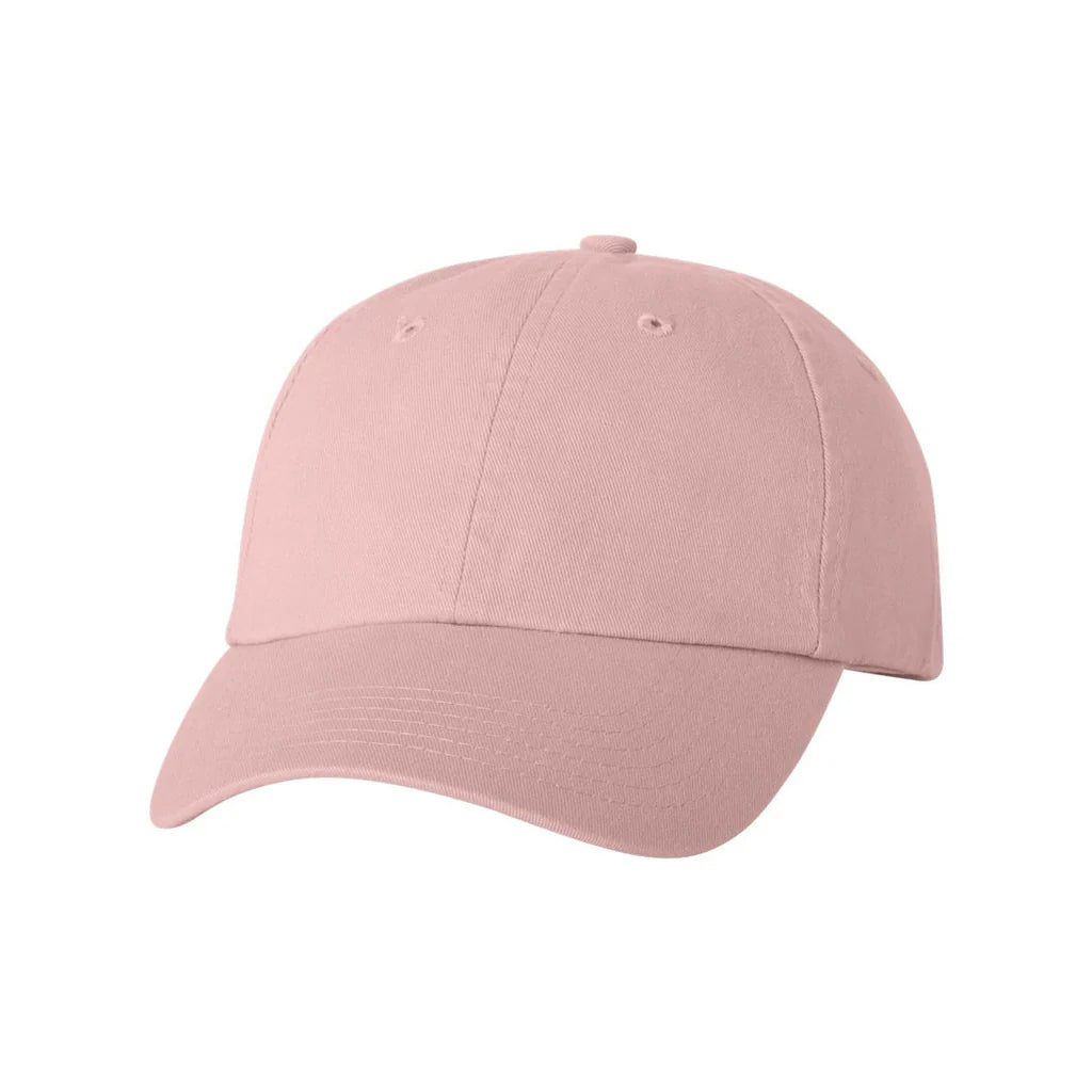 Custom Valucap VC300A Dad Hat – Personalized Unstructured Cap - pink