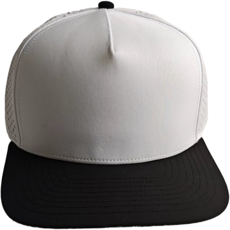 Blank - 5 Panel Premium Water Resistant Medium Profile Hats - Axios (Pre-order January 2025)