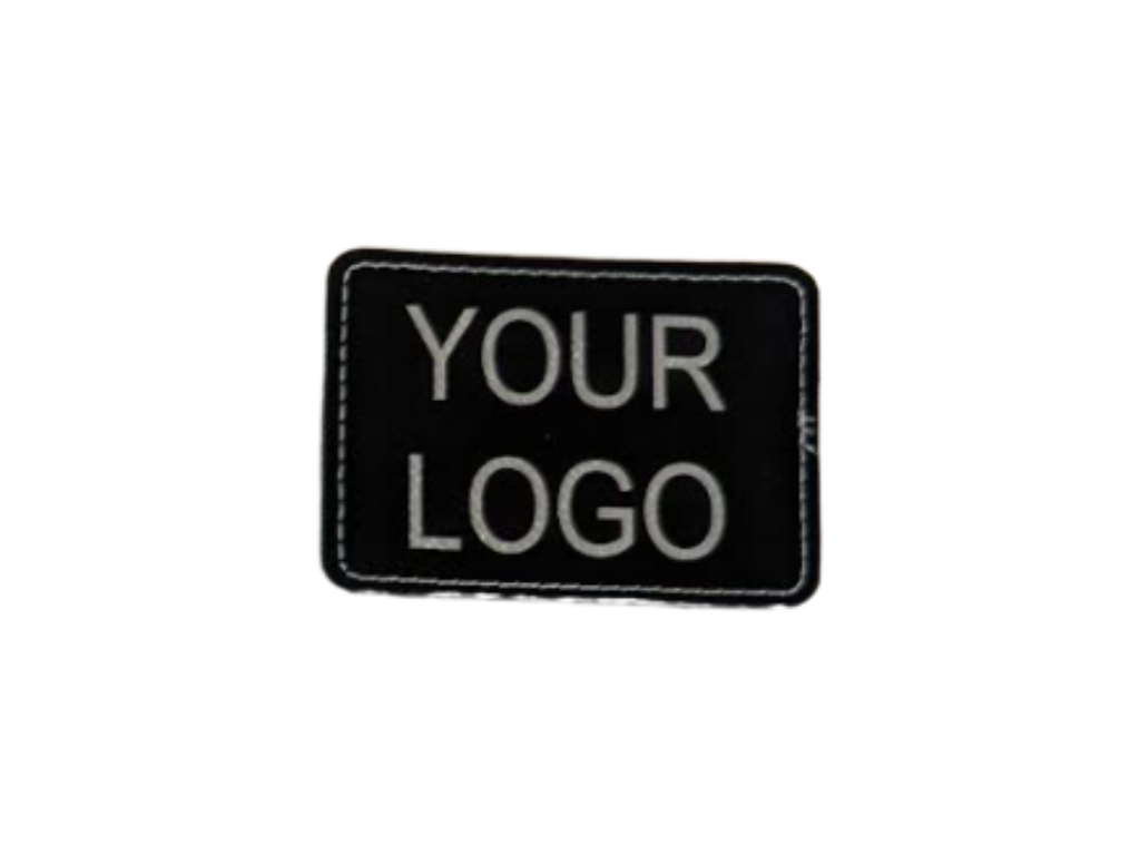 Laser Etched Leather Patches