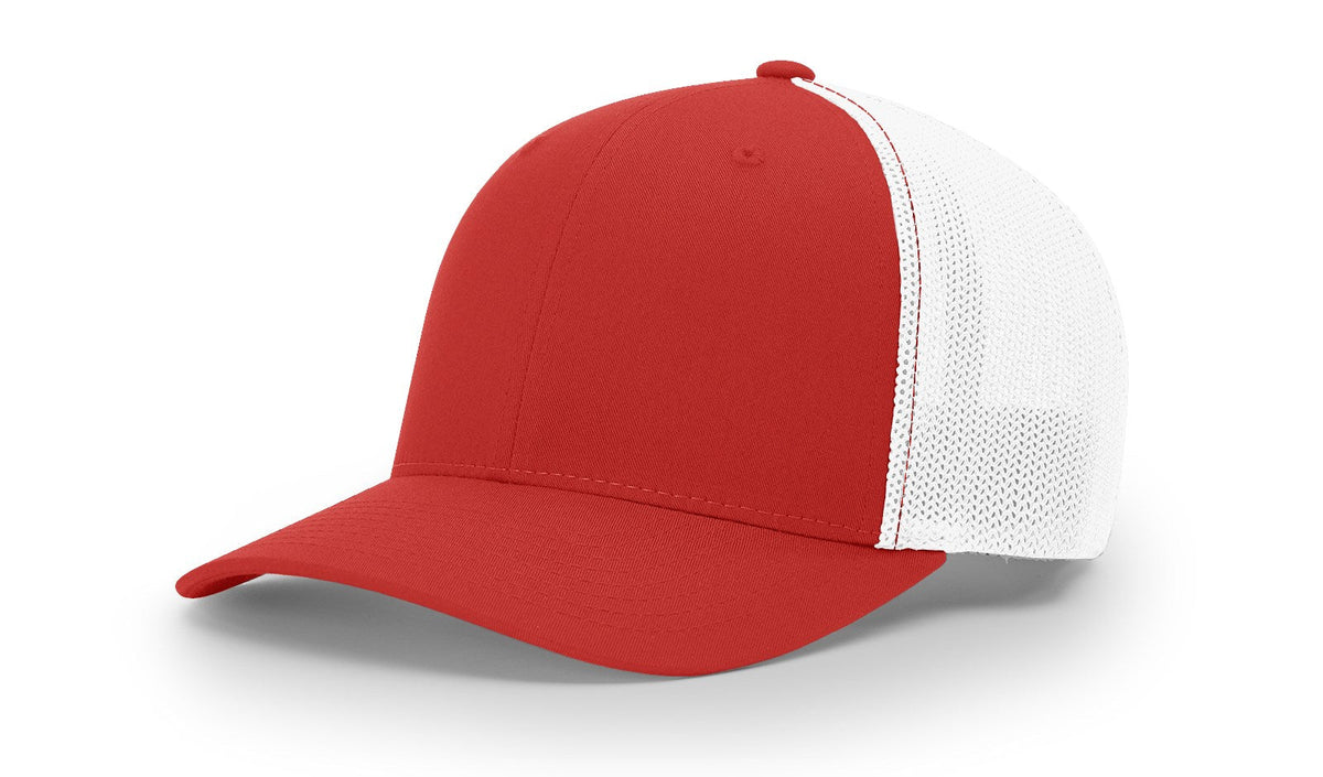 Customized Richardson 110 FlexFit - RED/WHITE / L/XL