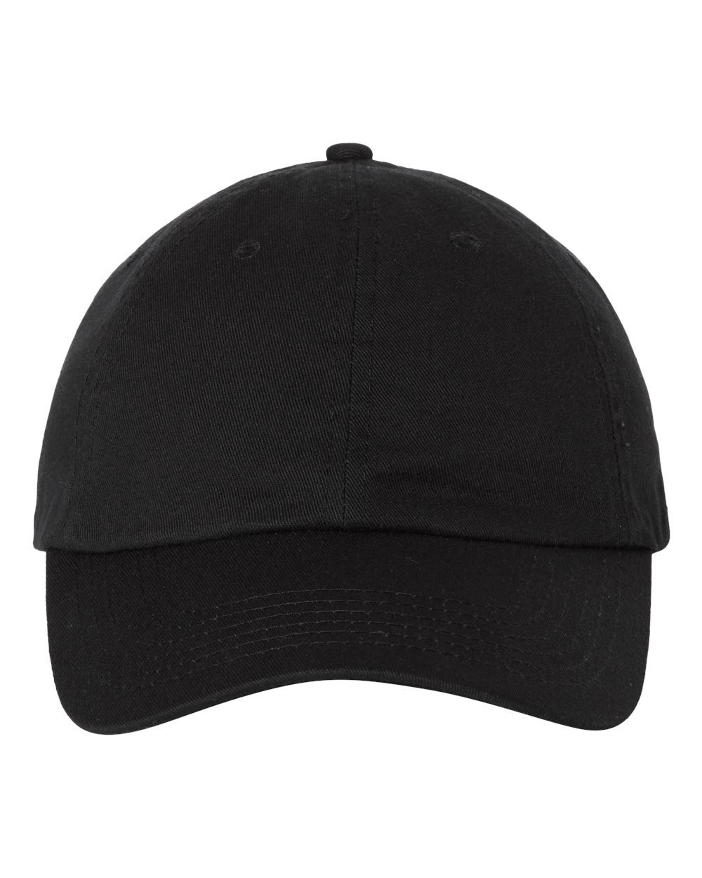 Custom Valucap VC300A Dad Hat – Personalized Unstructured Cap - black